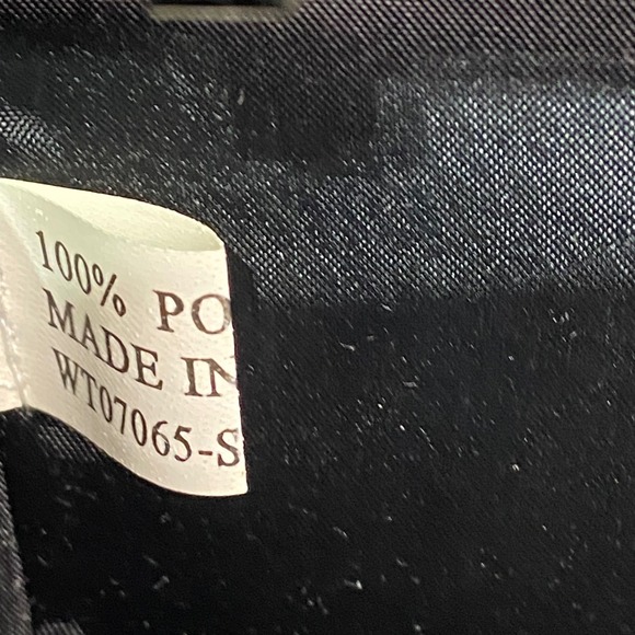 Bijoux Terner Elegant Black Evening Clutch Purse Silver Chain Strap‎ Formal - Picture 10 of 10